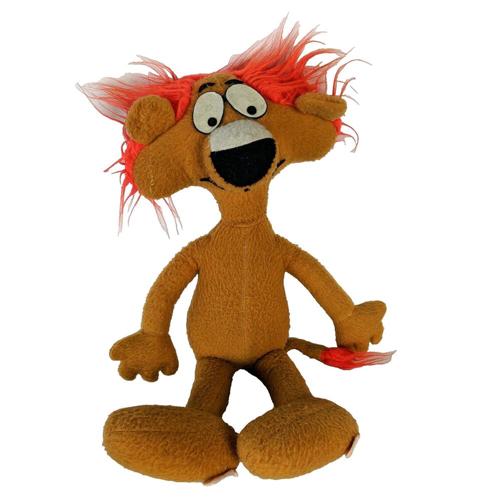 Lyle the Lion Plush Toy 1985 Animal Crackers Cartoon Strip Line 19 in Stuffed